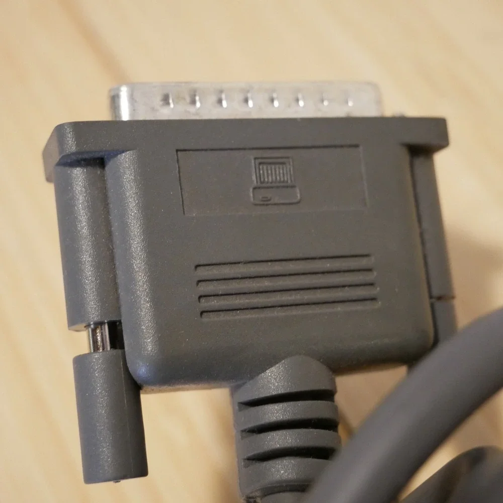 Iomega Ditto Zip‎ Drive Parallel Cable 25 Pin DB25 Male to Female